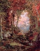 Moran, Thomas The Autumnal Woods oil on canvas